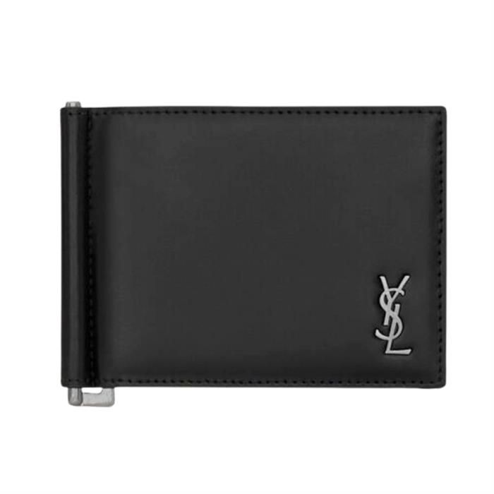 Saint Laurent Mini Monogram Bill Clip Wallet 6077381JB0E1000