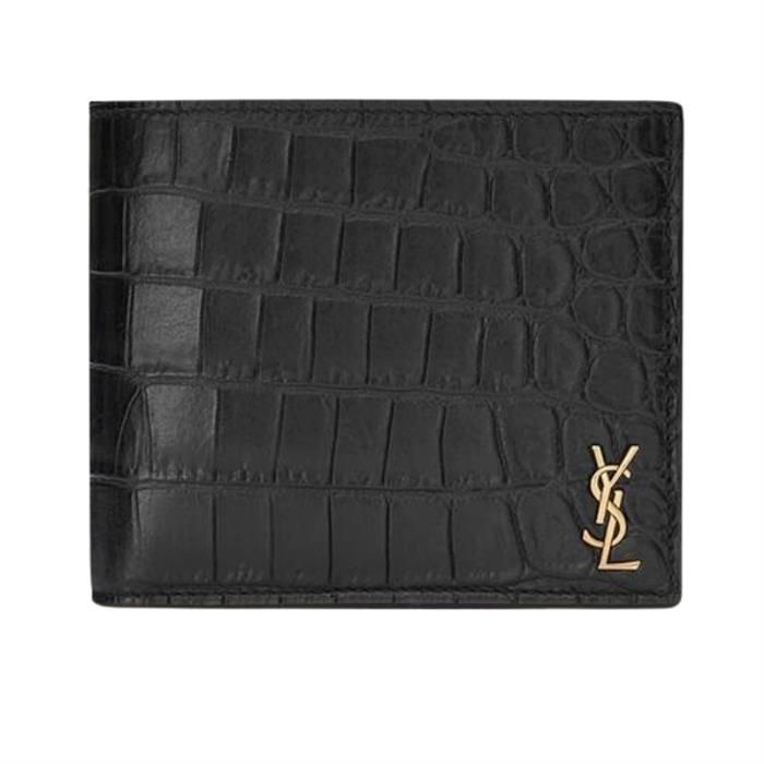 Saint Laurent Mini Cassandre East/West Wallet 607727DZEDW1000