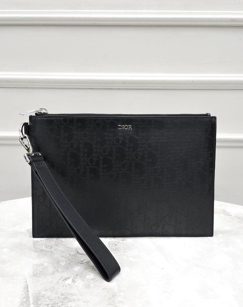 Dior Black A5 Strap Pouch