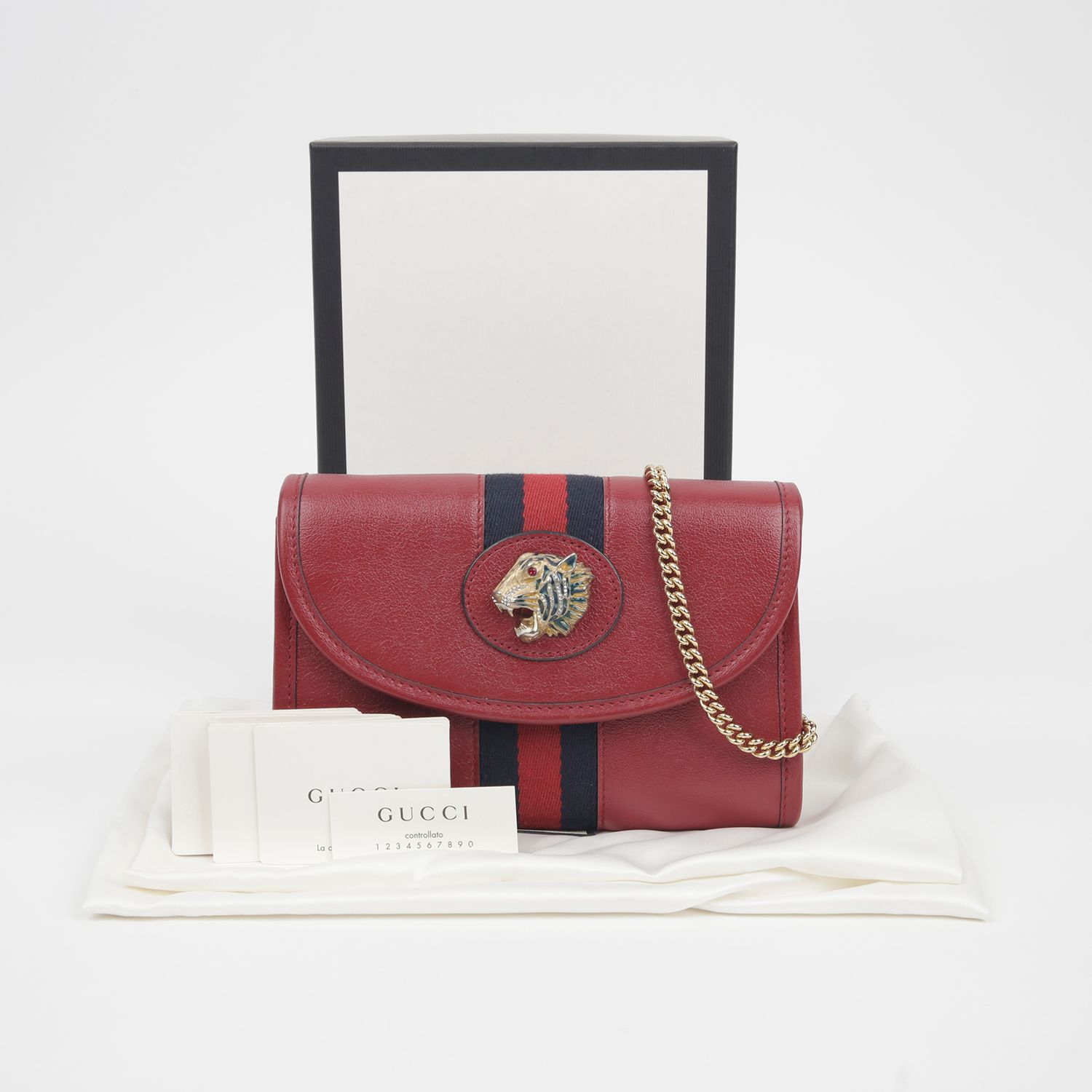 Gucci Tiger Chain Shoulder Crossbag 573797