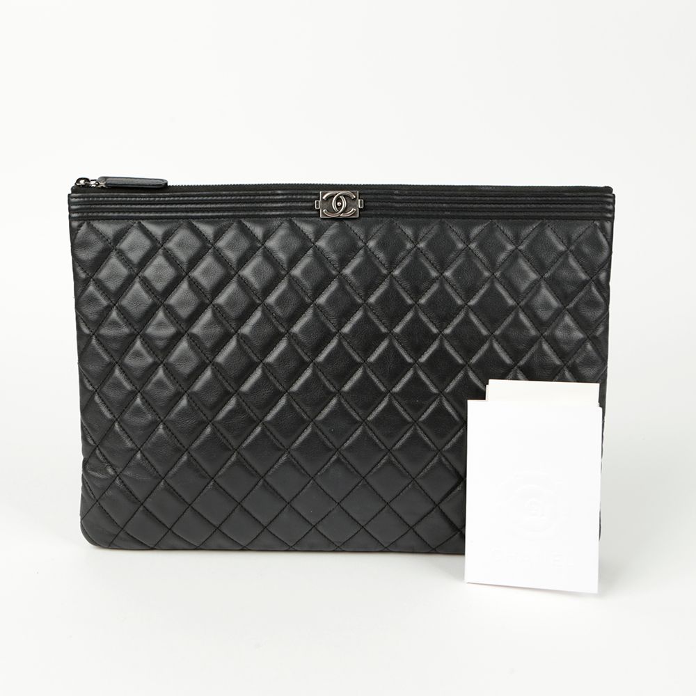 CHANEL Large Clutch Bag A84407