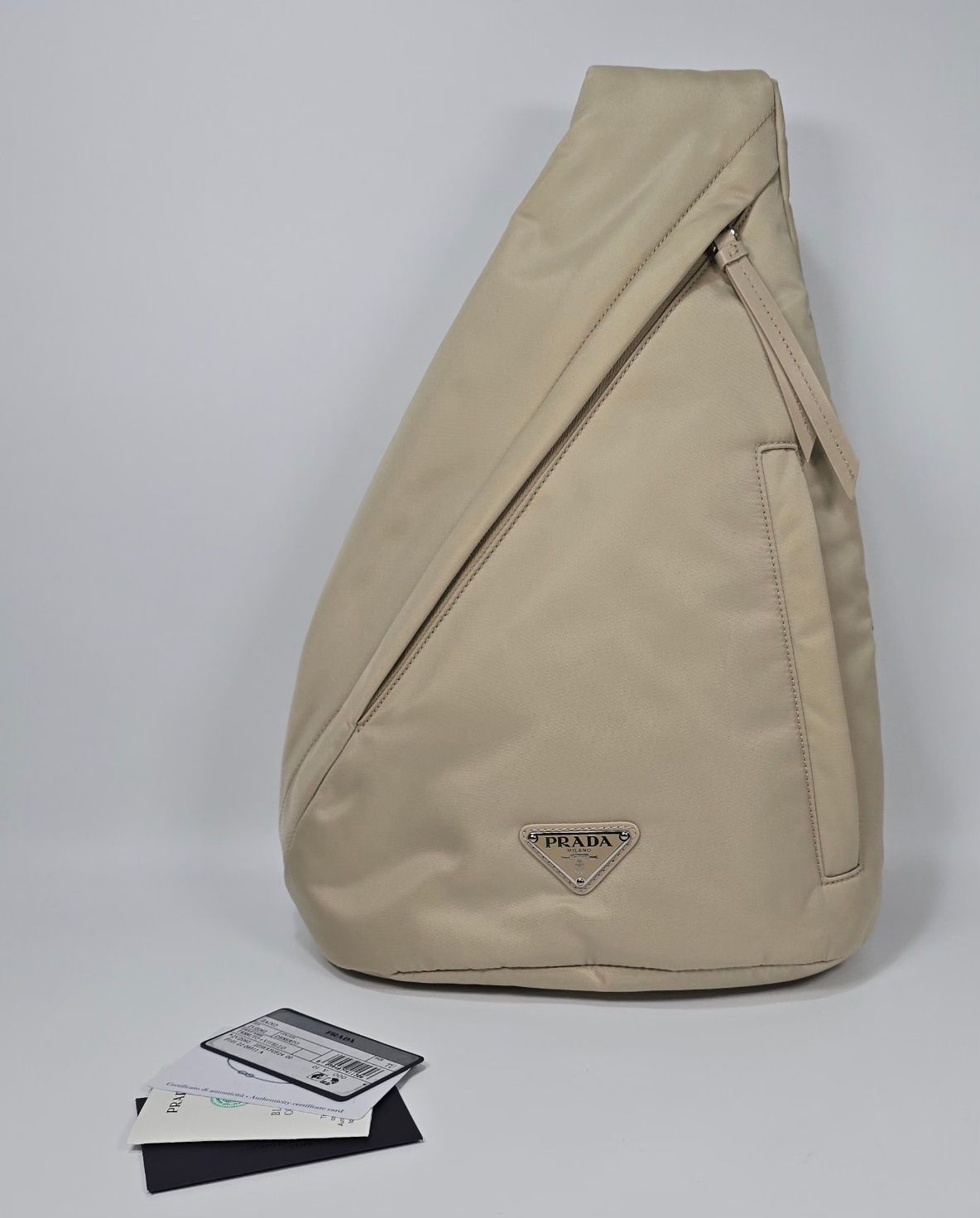 Prada Nylon Slingback with Product Number