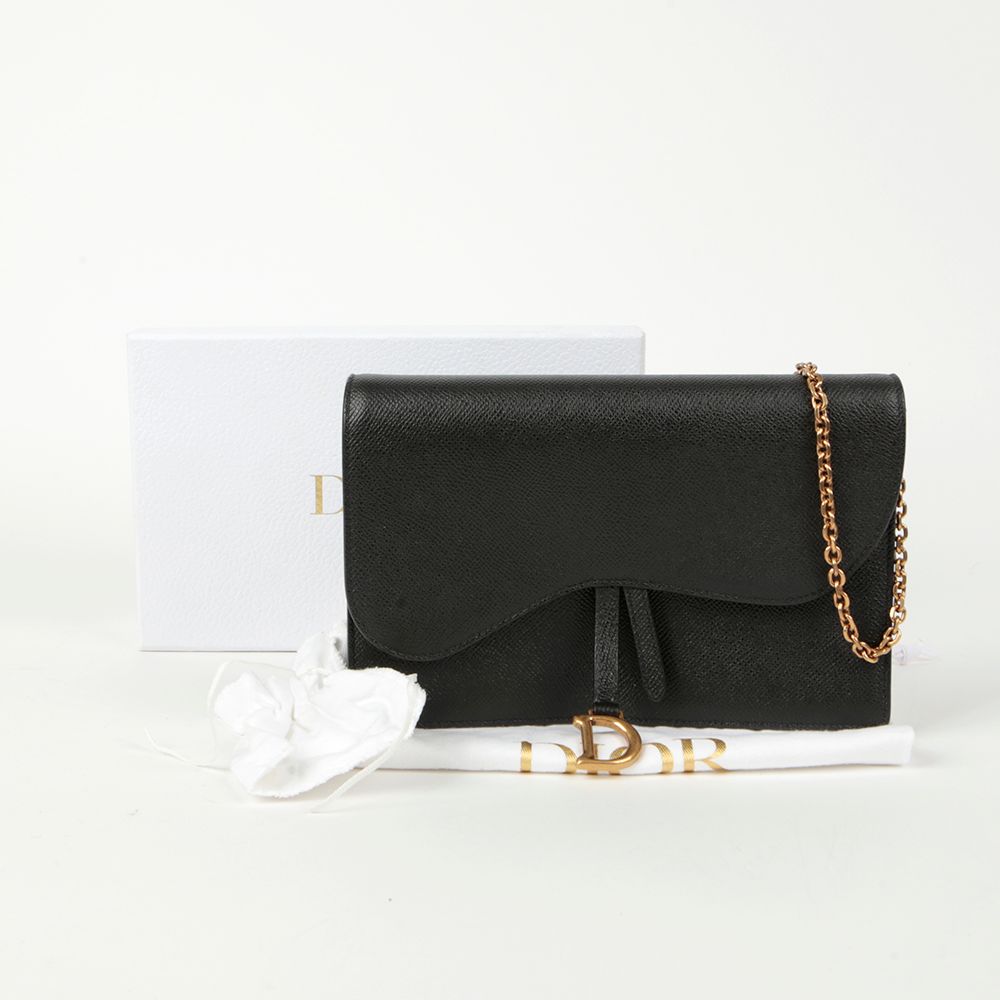 Dior Saddle Chain Pouch Crossbody Bag S5620CBAA