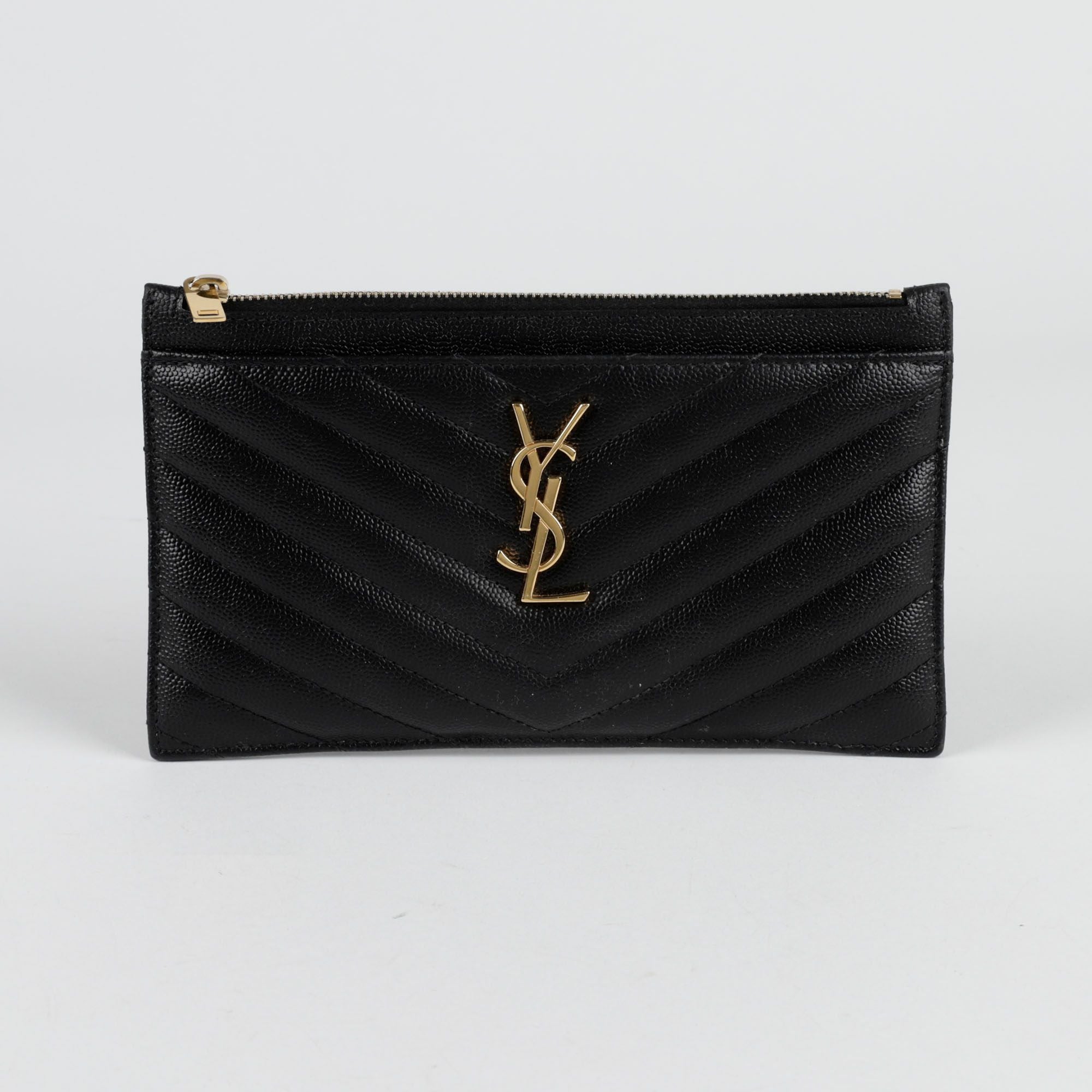 Saint Laurent Black Bill Pouch 636312