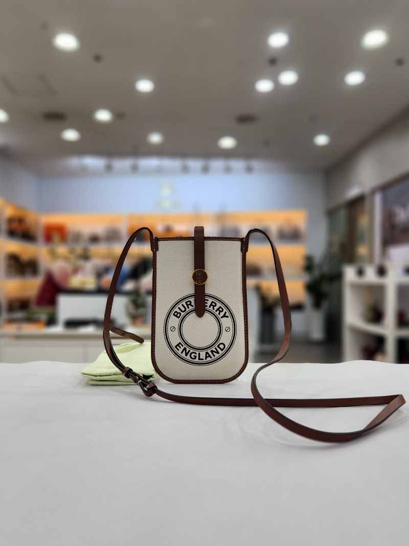 Burberry Canvas Phone Case Crossbody 8040877