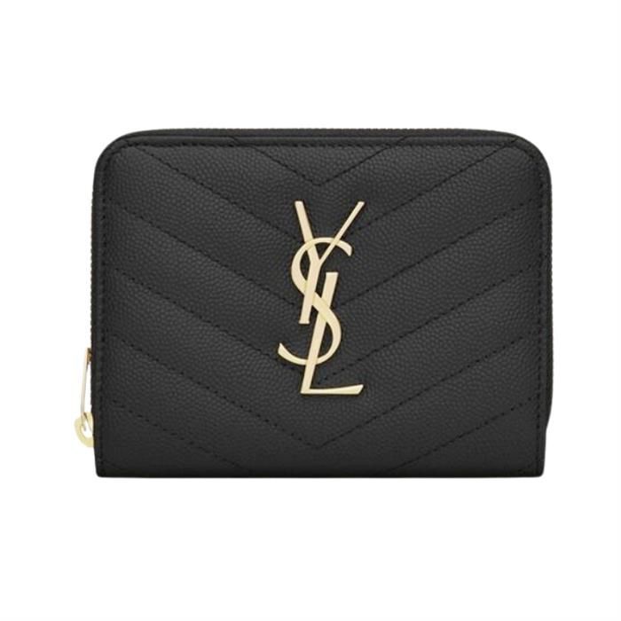 Saint Laurent Monogram Compact Zip-Around Wallet 668288BOW011000