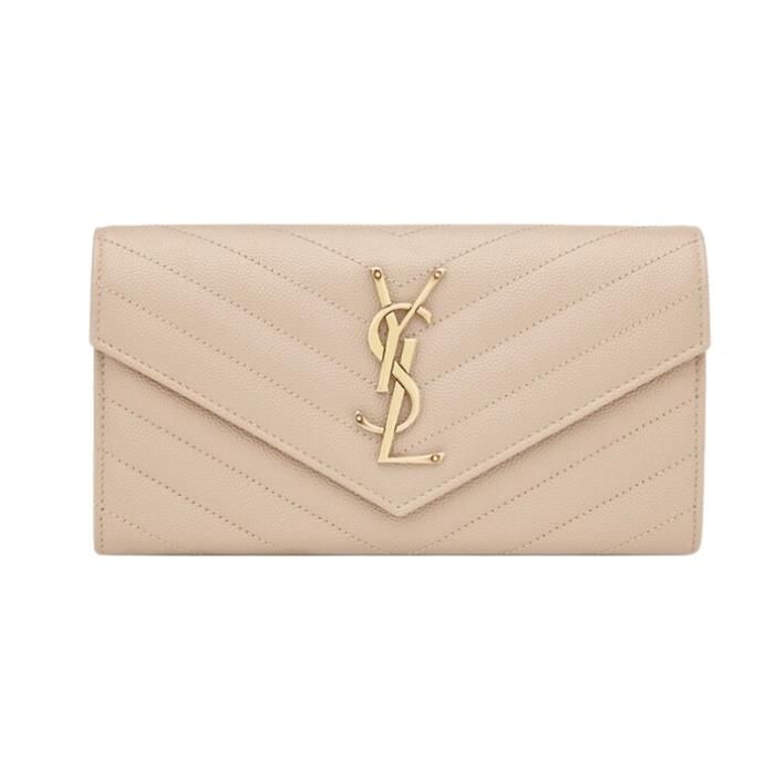 Saint Laurent Matelass Large Flap Wallet 372264BOW012721