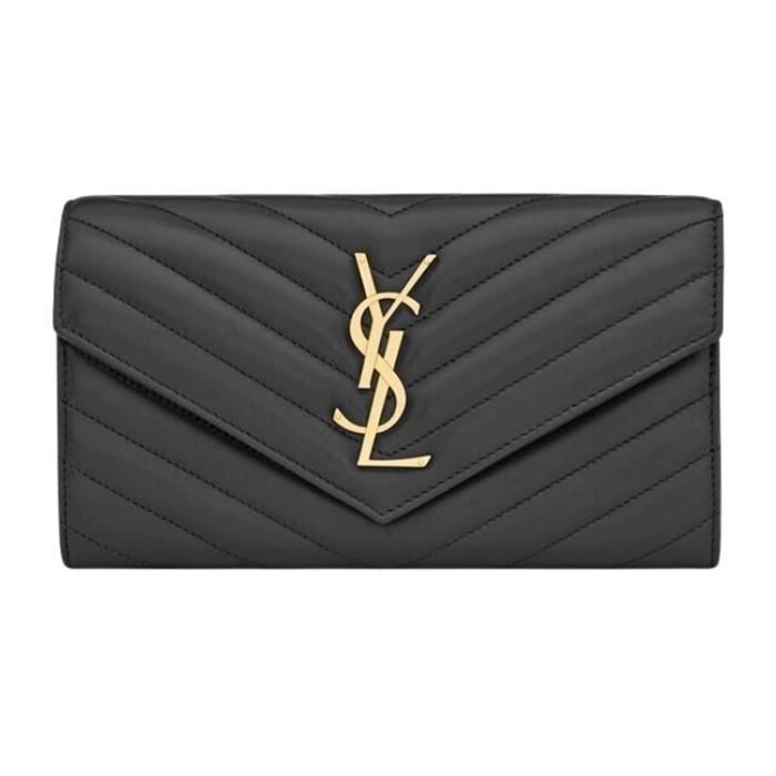 Saint Laurent Matelass Large Flap Wallet 372264AAA441000
