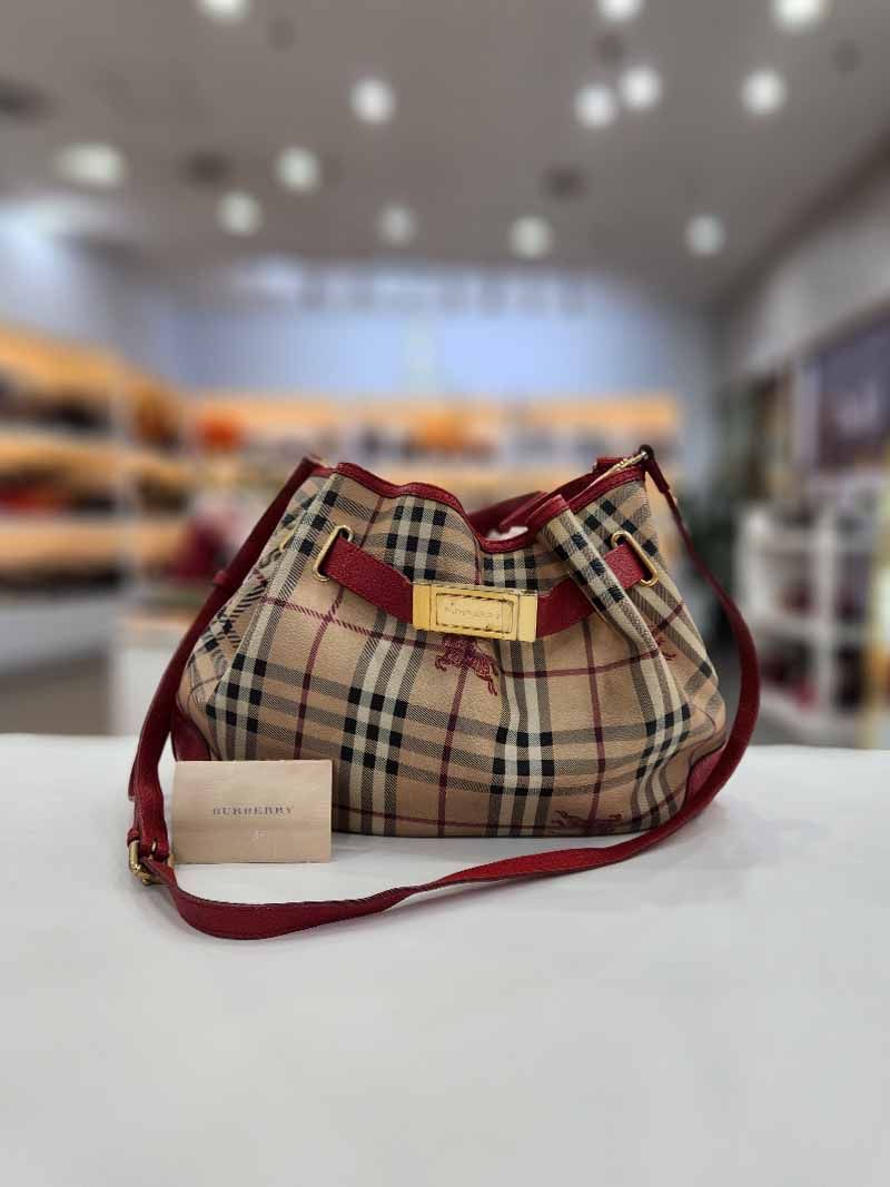 Burberry Classic Check Two-way Bag SKU123