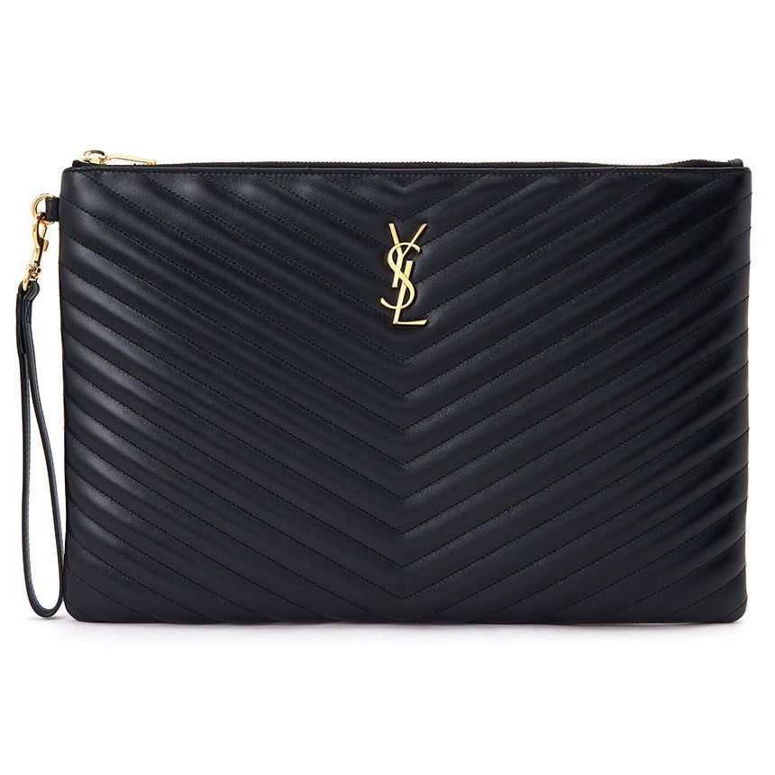Saint Laurent Monogram Matelass Women's Clutch 440222 CWU01 1000