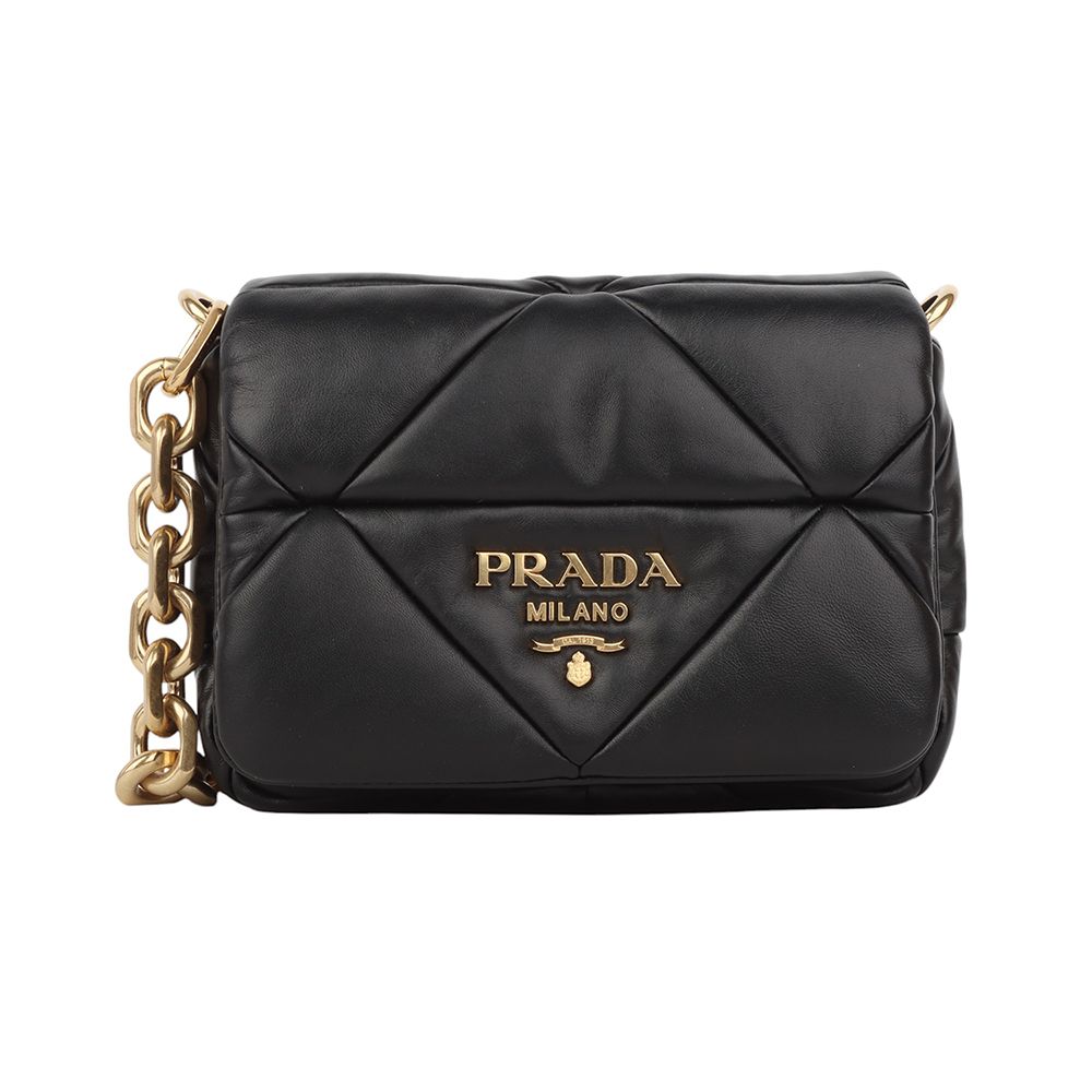 Prada Patchwork Padded Chain Shoulder Bag 34386-2