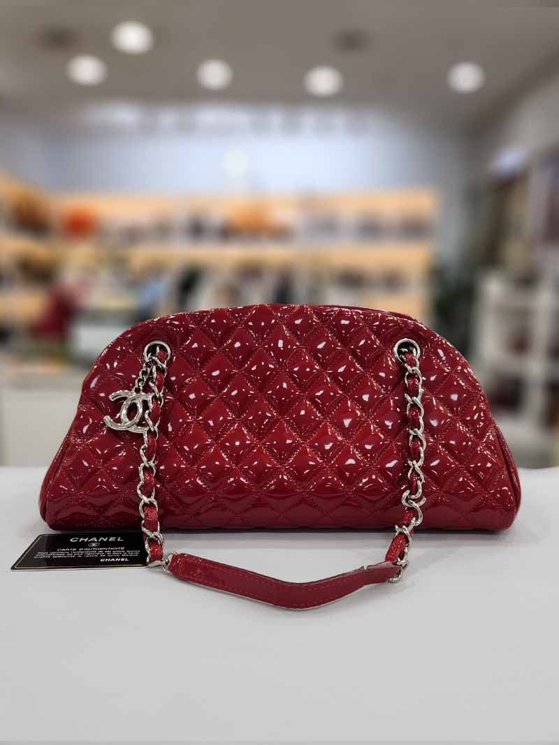 CHANEL Peydant Bowler Bag Medium Shoulder Bag 15 Series A50557