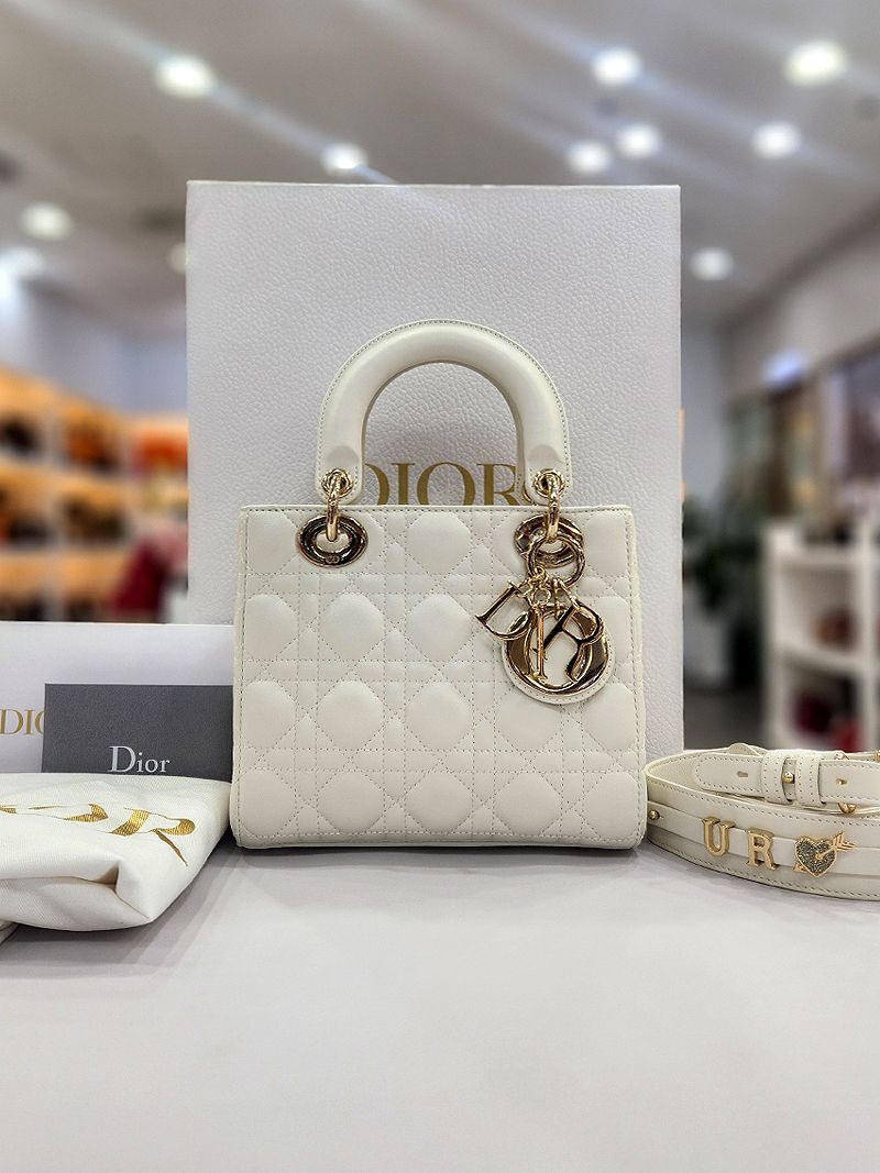 Dior Small MY ABC Shoulder Bag White Exhibition Grade M0538ONGE