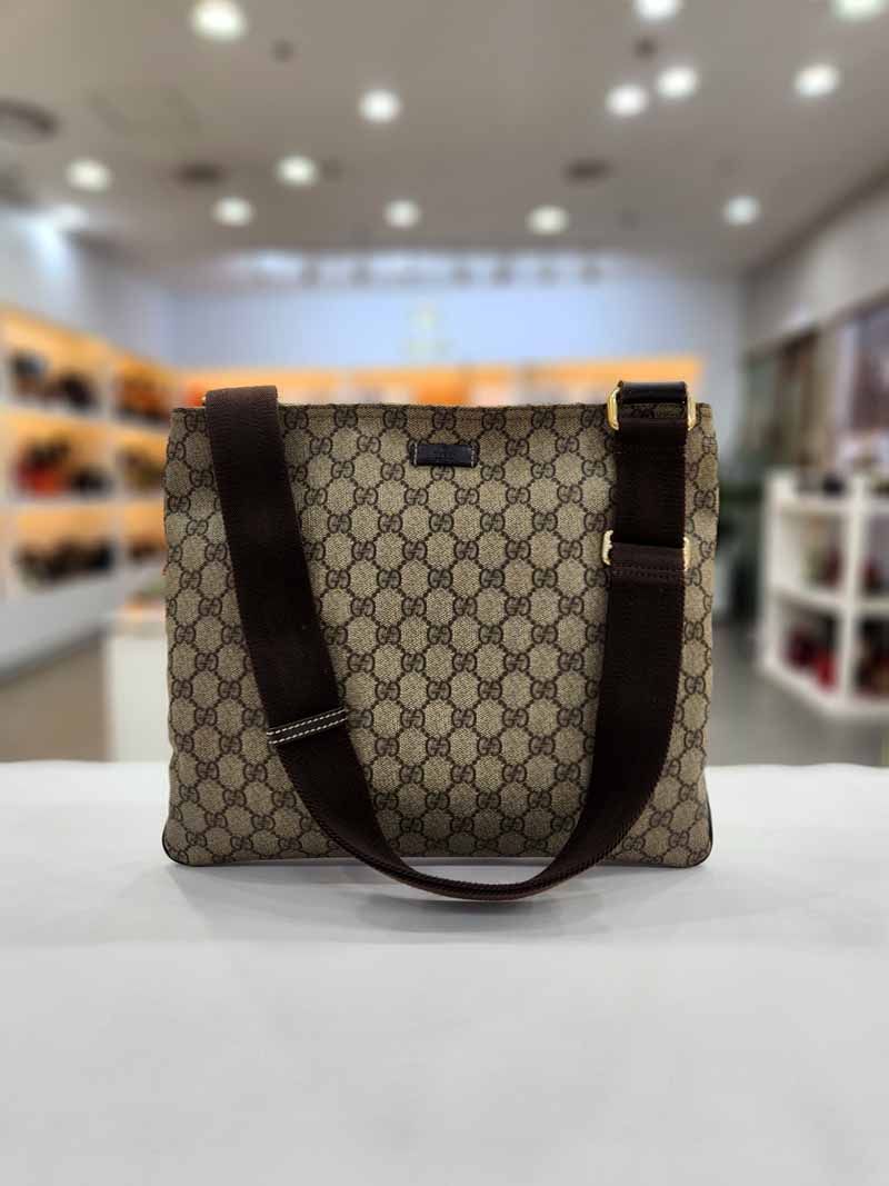 Gucci Supreme PVC Messenger Crossbody Bag 201466