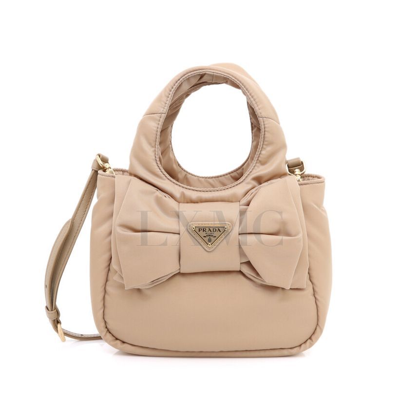 Prada Ribbon Padded Nylon Mini Bag 1BA359