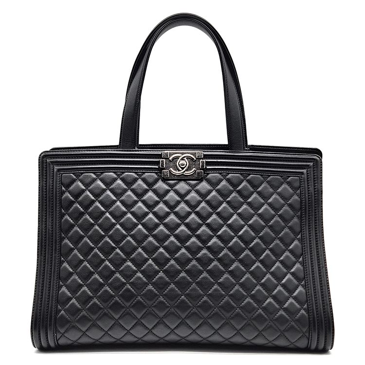 CHANEL Classic Lambskin Boy Tote Bag L998498