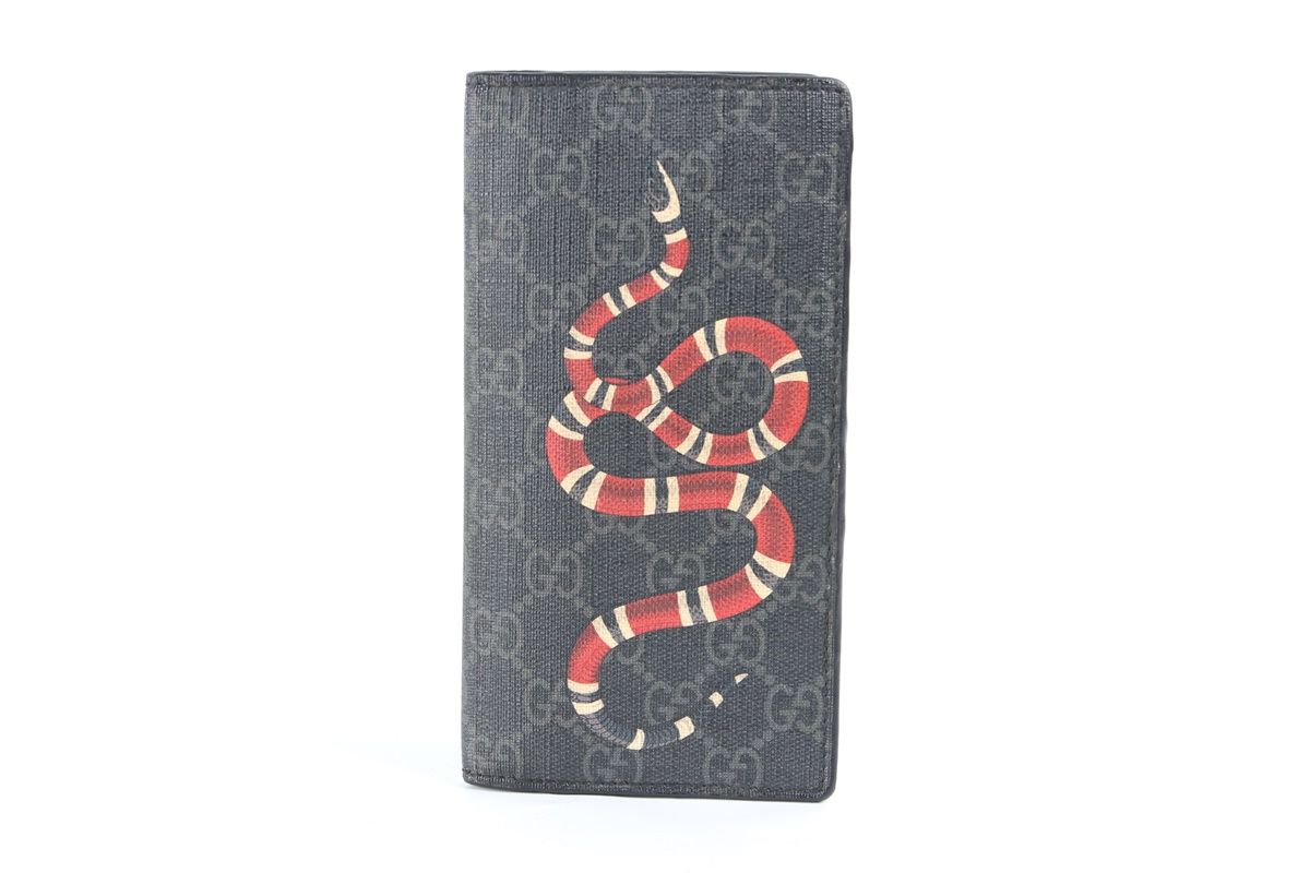 Gucci Black Snake Wallet