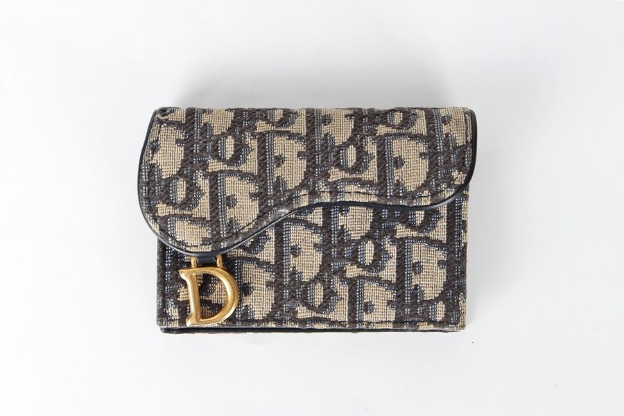 Dior Oblique Saddle Wallet -