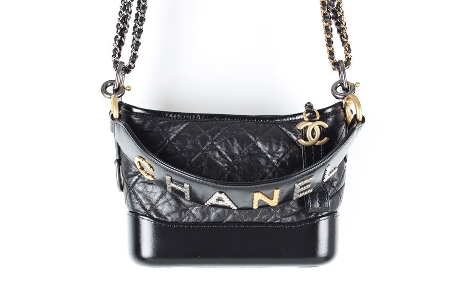 CHANEL Gabrielle Strap Hobo Bag Small Limited 30 Series SKU30