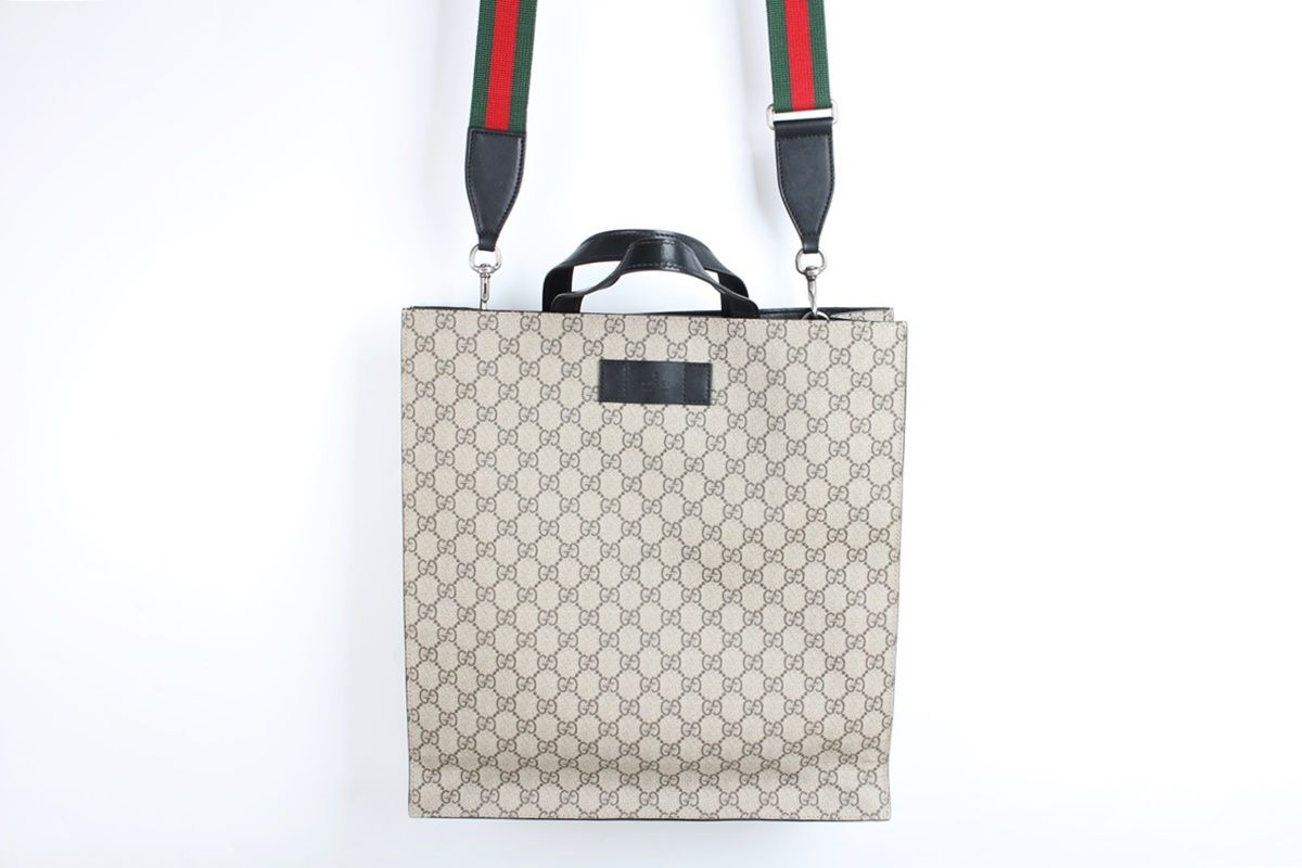 Gucci Supreme GG Canvas Briefcase - SKU