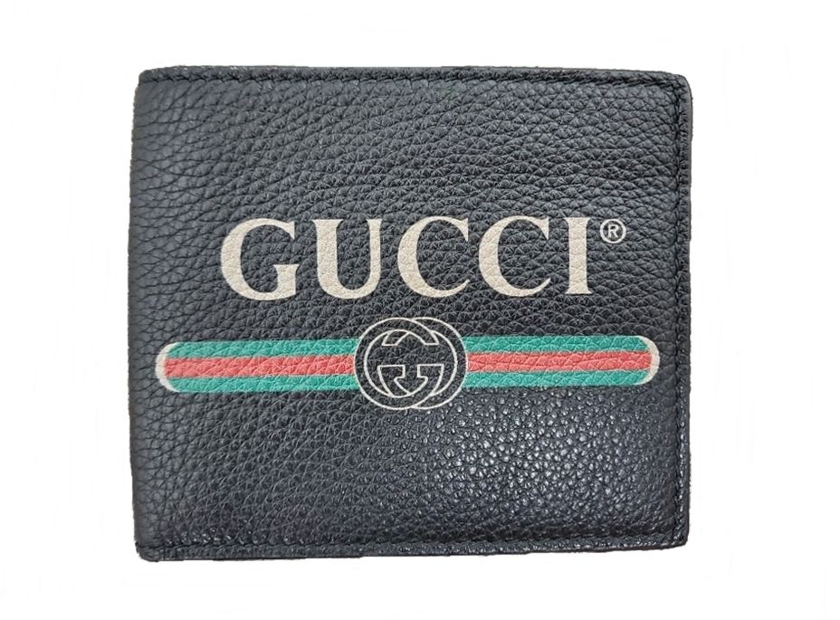 Gucci Supreme Logo Wallet - Black (SKU: SUP123)