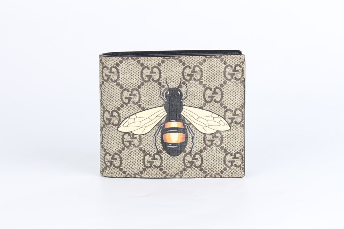 Gucci Bee Supreme Ring Wallet -