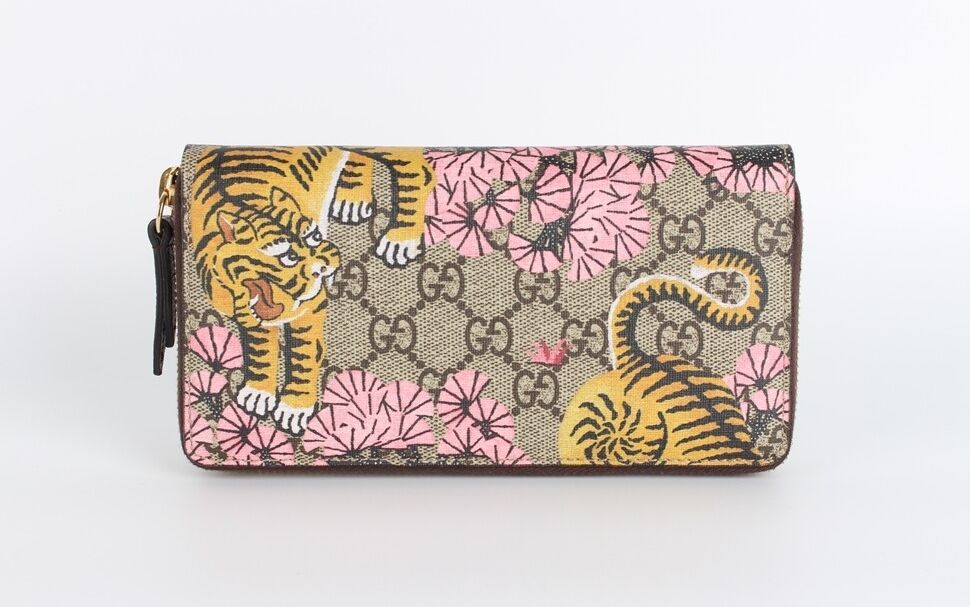 Gucci Tiger Zipper Wallet (SKU: BGT123)