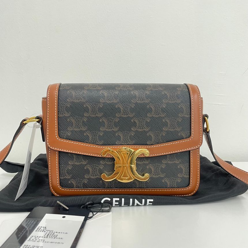 Celine Triumph Tin Crossbody Bag - SKU