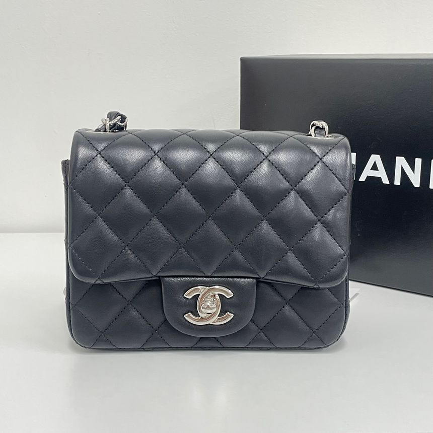 CHANEL Petite Calfskin Crossbody Bag - SKU 22