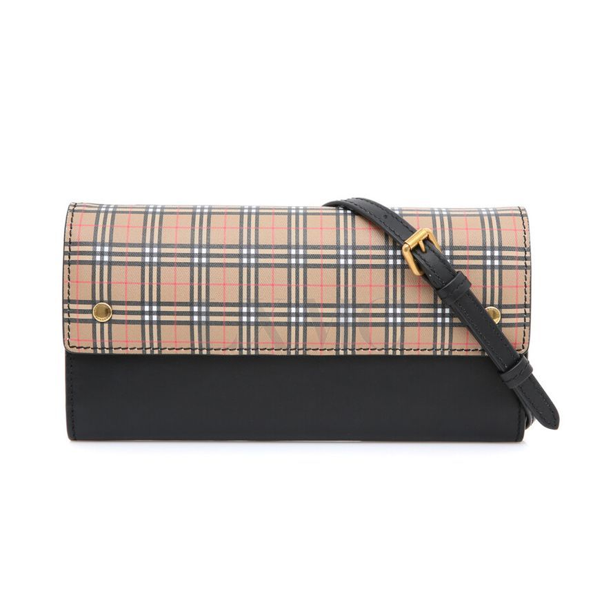 Burberry Mini Check Wallet on Chain Clutch Mini Bag SKU123456