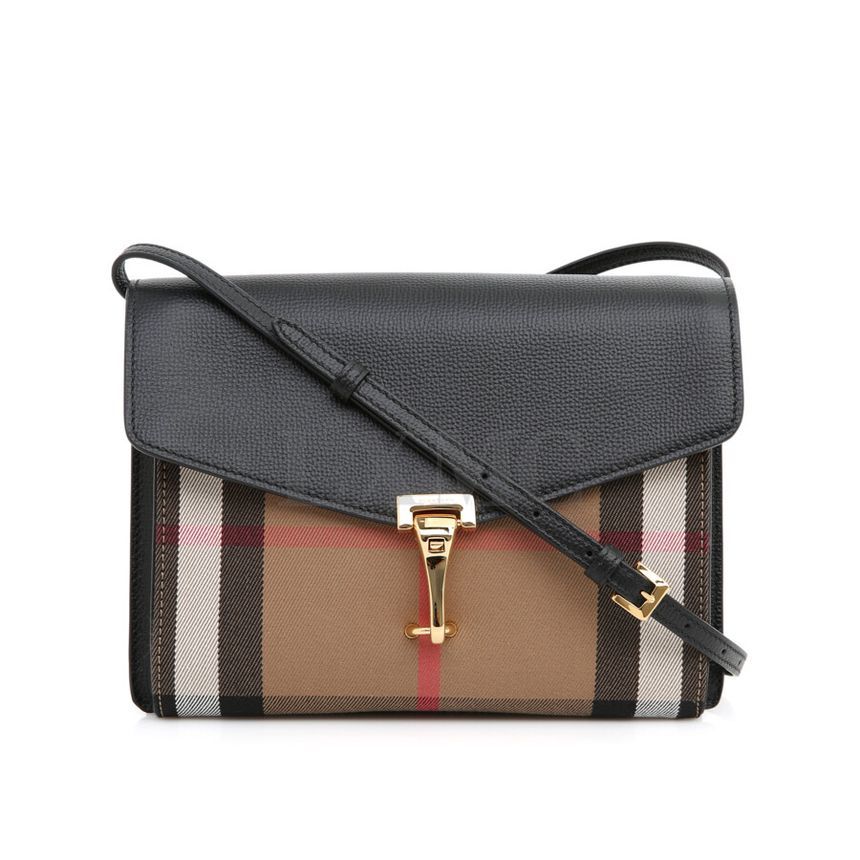 Burberry Check McQueen Crossbody Bag 3980825