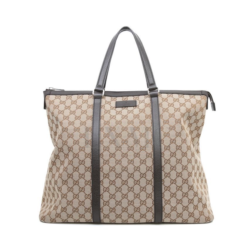 Gucci Canvas Big Travel Tote Boston Bag 449170