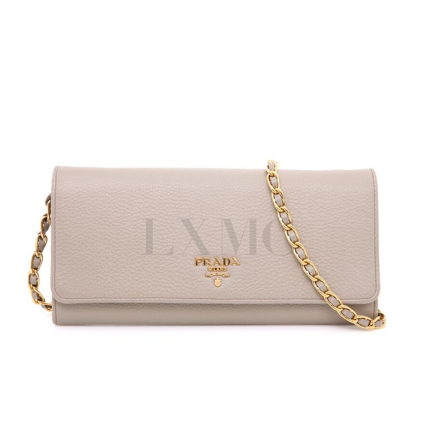 Prada Dino Chain Crossbody Mini Bag Wallet On The Chain 1BP290