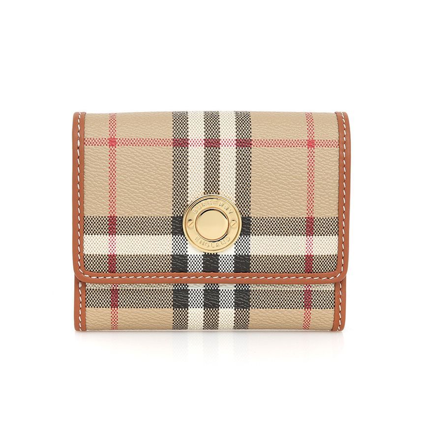 Burberry Check Mini Wallet Lancaster Folding Wallet 8070415