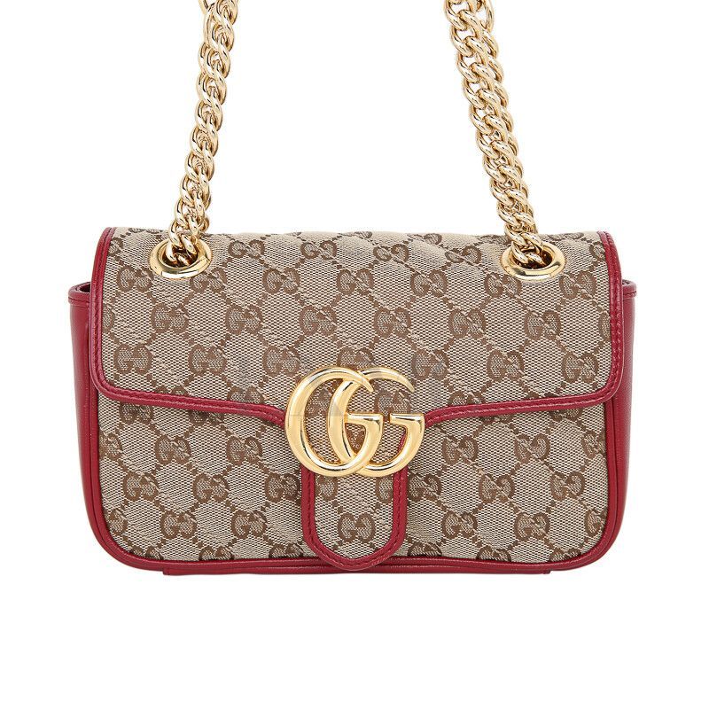 Gucci Supreme Mamont Chain Shoulder Bag 446744
