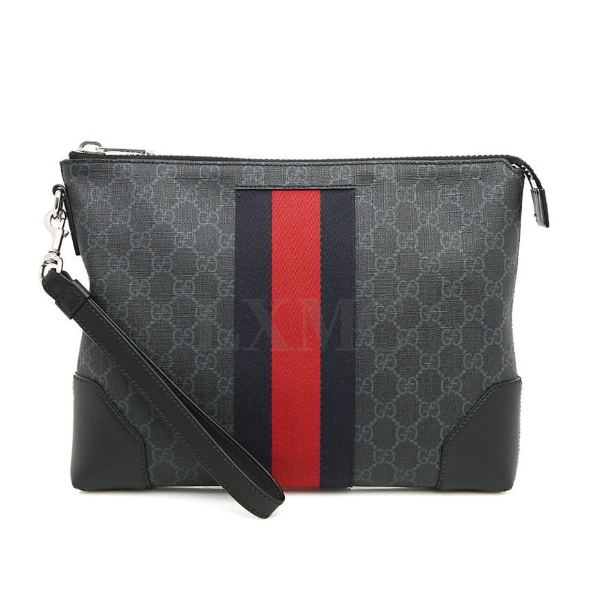 Gucci Supreme Clutch Three-Line Pouch 523603