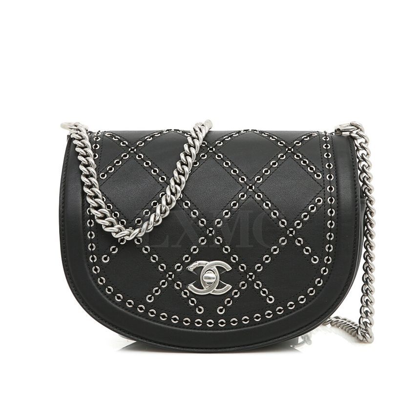 CHANEL Mini Cross Flap Eyelet Stud Mini Bag A69993