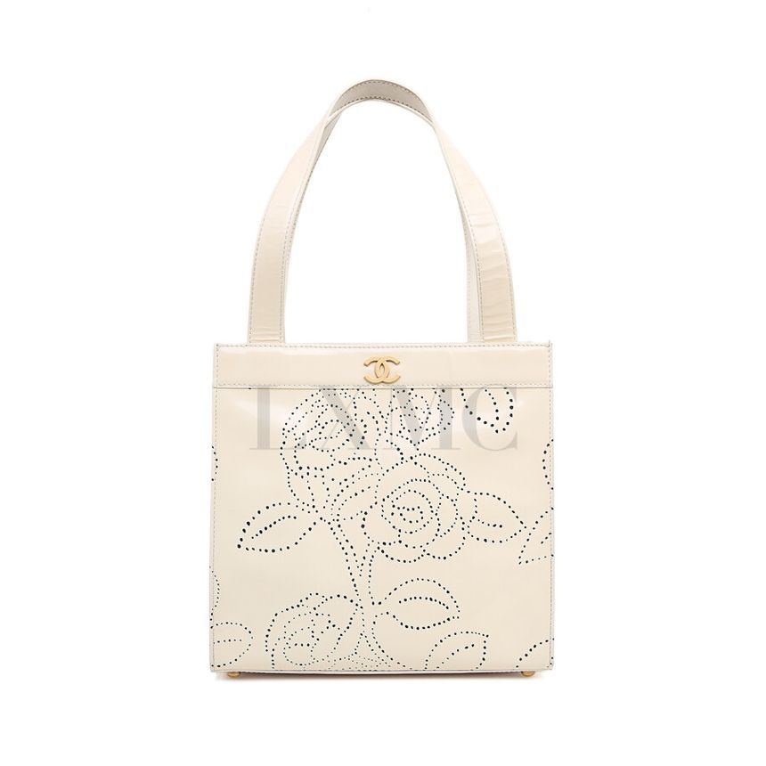 CHANEL Camellia Pendant Tote Vintage Mini Bag SKU XXXXXX