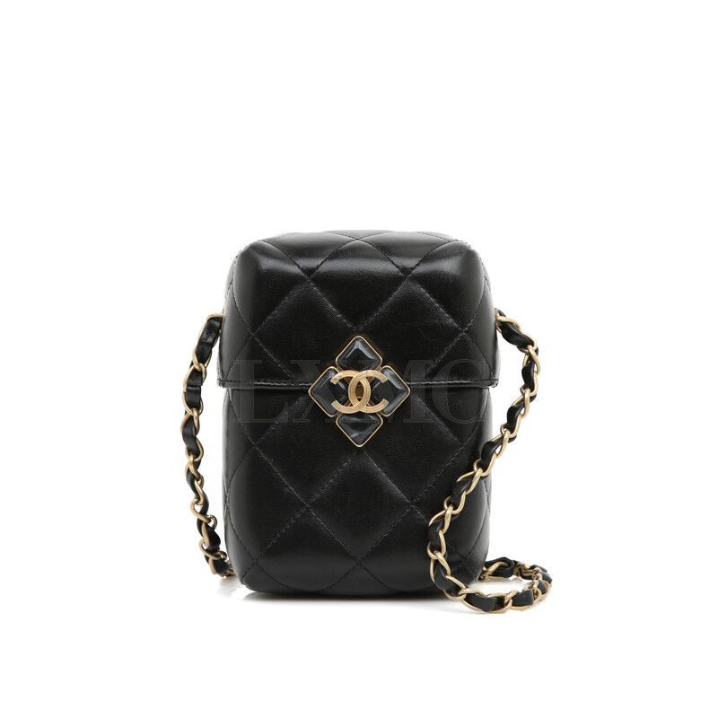 CHANEL Mini Chain Crossbody Cosmetic Vanity Bag SKU