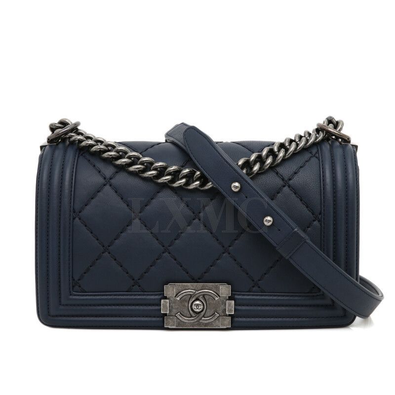 CHANEL Classic Boy Bag Neodium Chain Shoulder Bag SKU XXXXXX