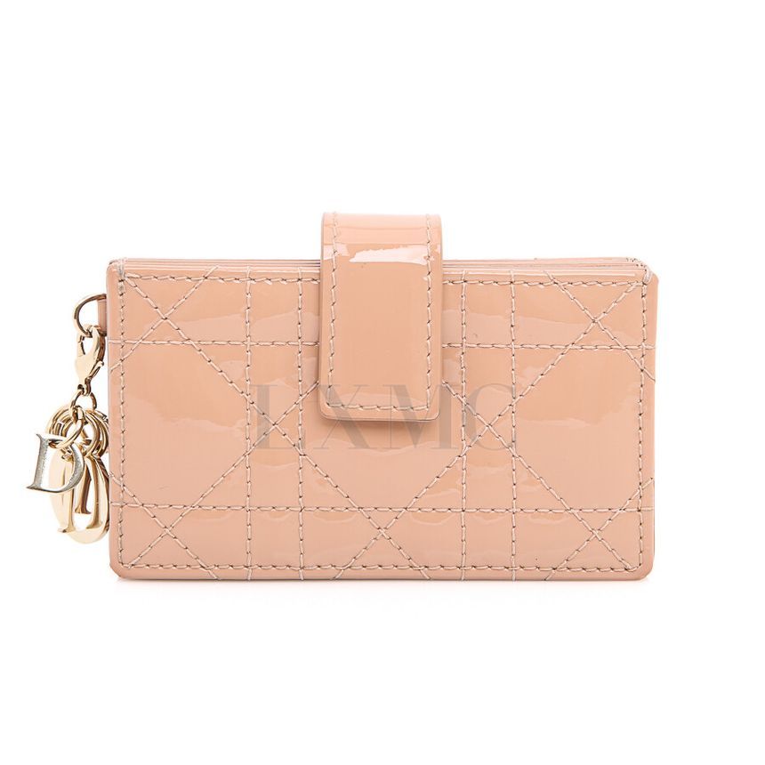 Dior Lady Jasmine Card Wallet Rose des Vents - SKU