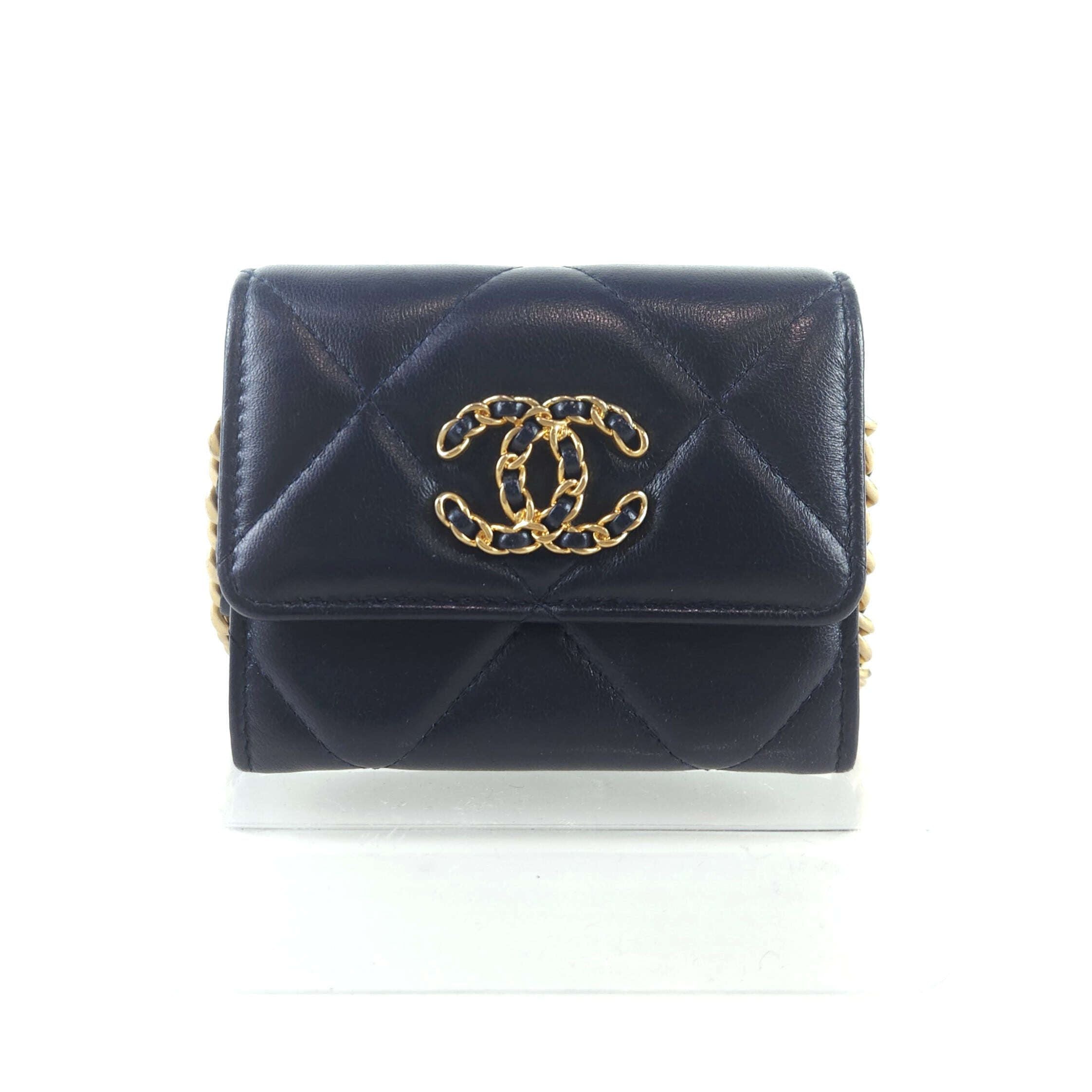 CHANEL Chain Wallet WOC Crossbody AP1787 8271