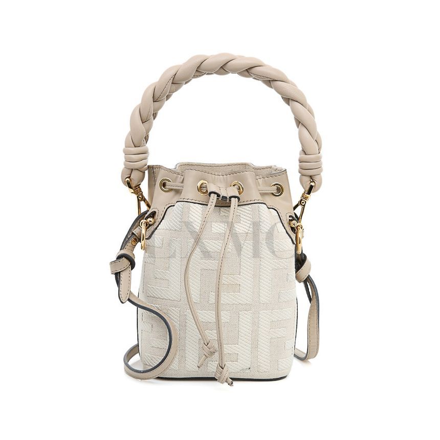 Fendi Mini Montrezo Bucket Bag Crossbody Mini Crossbody 8BS010