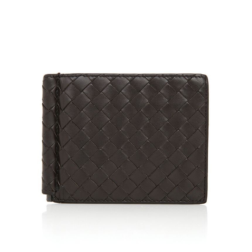 Bottega Veneta Woven Wallet Money Clip 123180