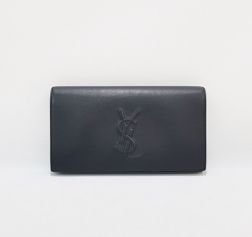 Saint Laurent Embroidered Clutch Bag SKU12345