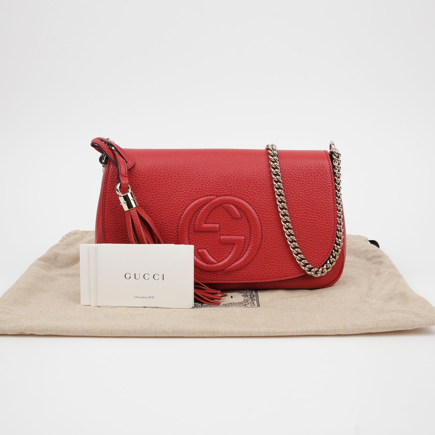 Gucci Tassel Shoulder Crossbody Bag 536224