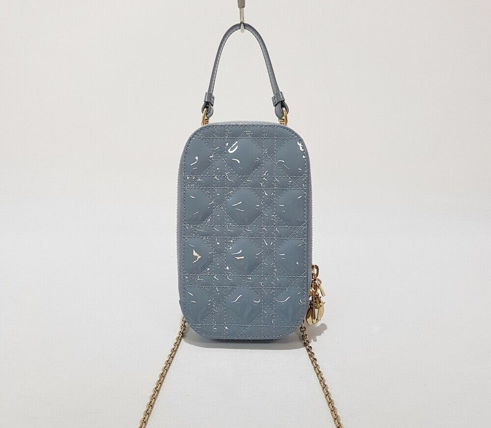 Dior Lady Cagnage Phone Holder Crossbody Pendant Bag SKU