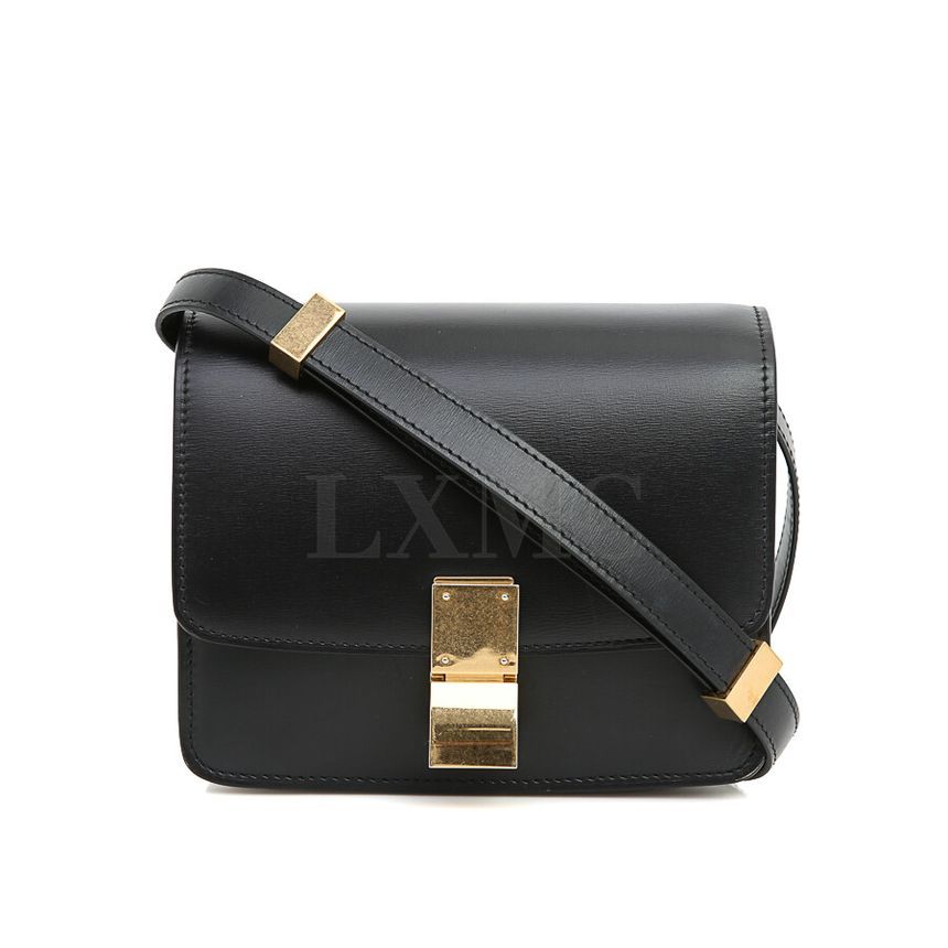 Celine Mini Box Bag Black Shoulder Cross Bag SKU