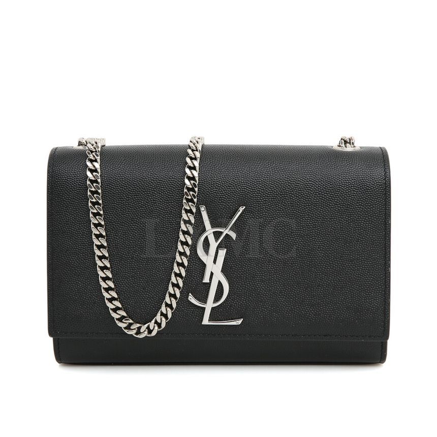 Saint Laurent Monogram Cate Small Chain Mini Cross 469390