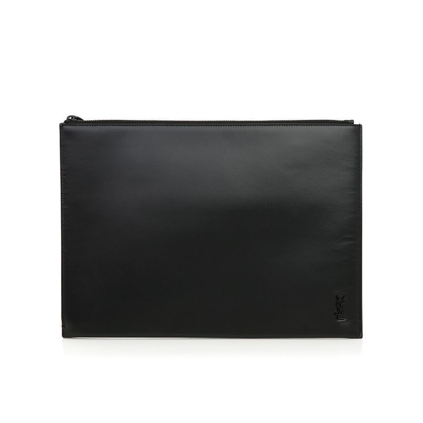 Saint Laurent Monogram Black Clutch YSL 607782